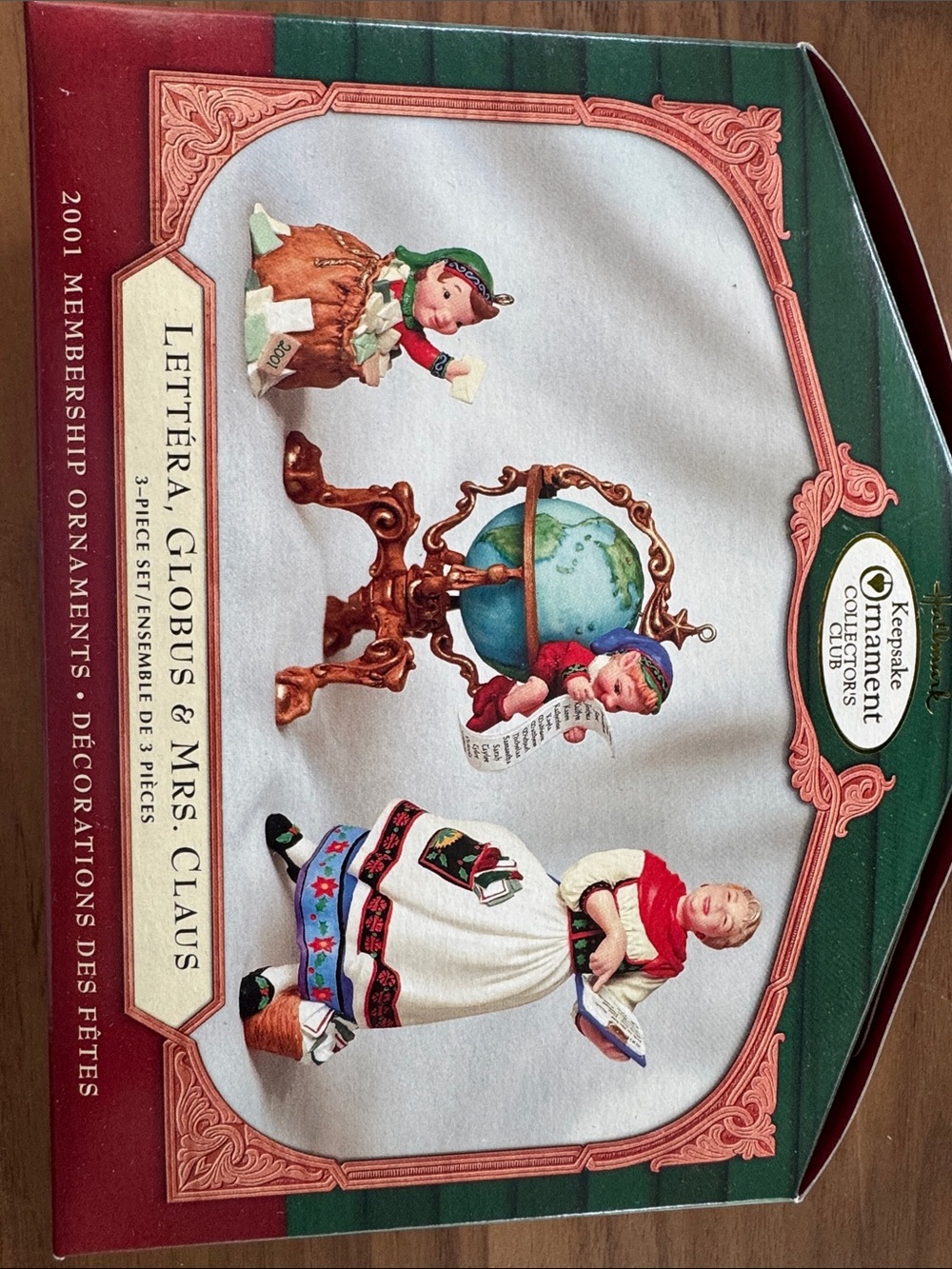 Hallmark Elf & Mrs. Claus Ornament Set